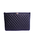 Chanel Boy Laptop Sleeve, &pound;550, Accessories/Handbags, Black, Caviar Leather, Front view